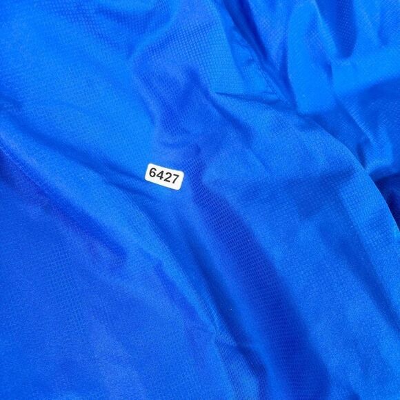 Starter Sweatpants Mens Medium Blue Mesh Baggy Windbreaker Bottom Activewear - Picture 13 of 13